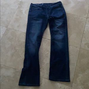 Men Buffalo David Button Blue Denim Jeans 32x34